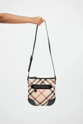 Beige Nova Check Dryden Bag