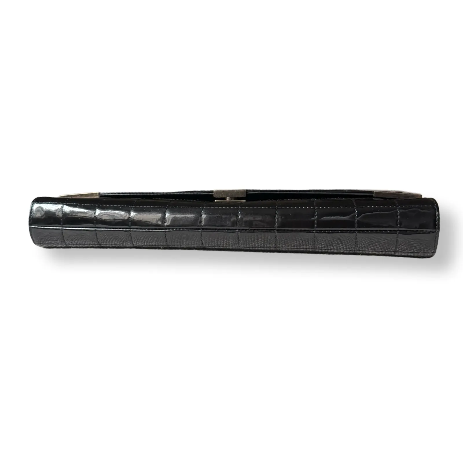 Chanel Chocolate Bar Patent Clutch