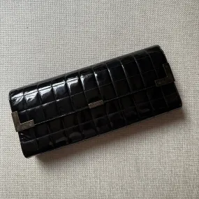 Chanel Chocolate Bar Patent Clutch