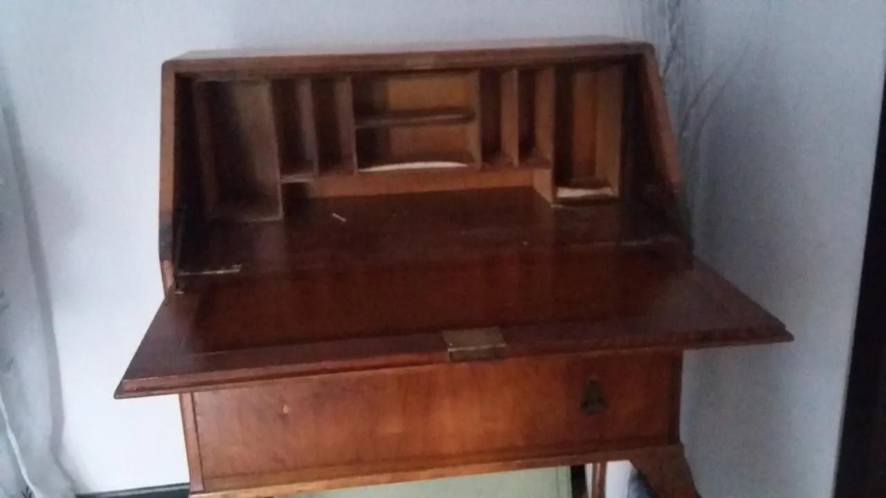 Custom listing for Sharon. Hand painted writing bureau