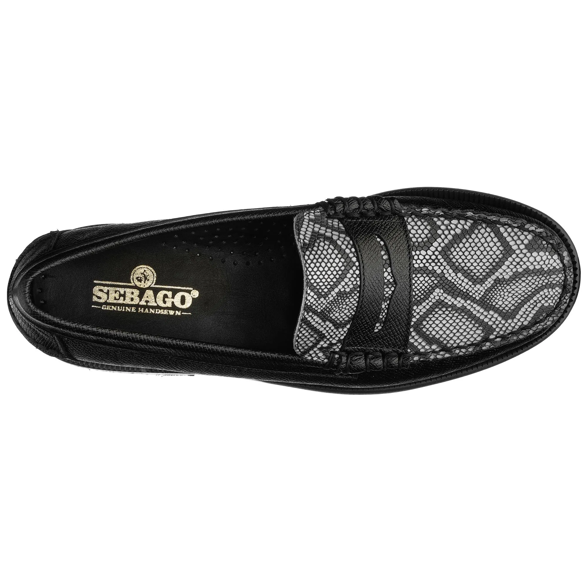 DAN PITONE - Moc - Moccasin - Man - BLACK