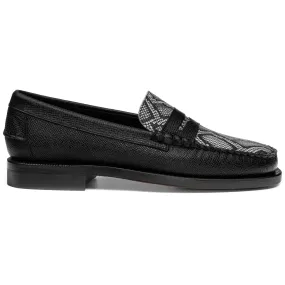 DAN PITONE - Moc - Moccasin - Man - BLACK