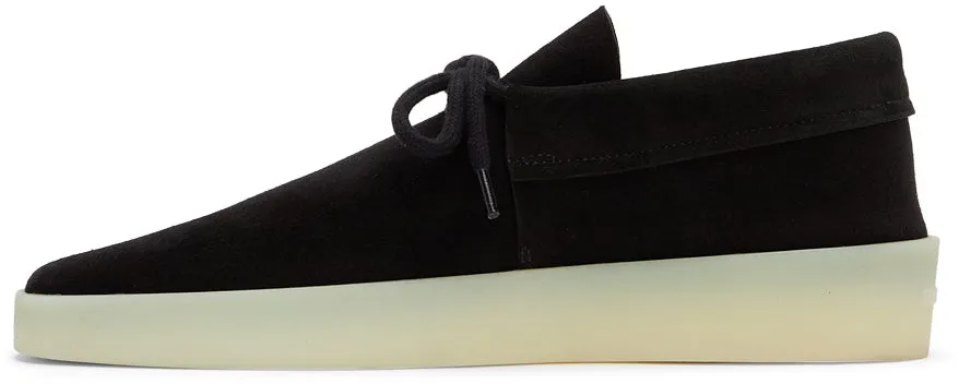 Fear of God Black Suede Moc Loafers