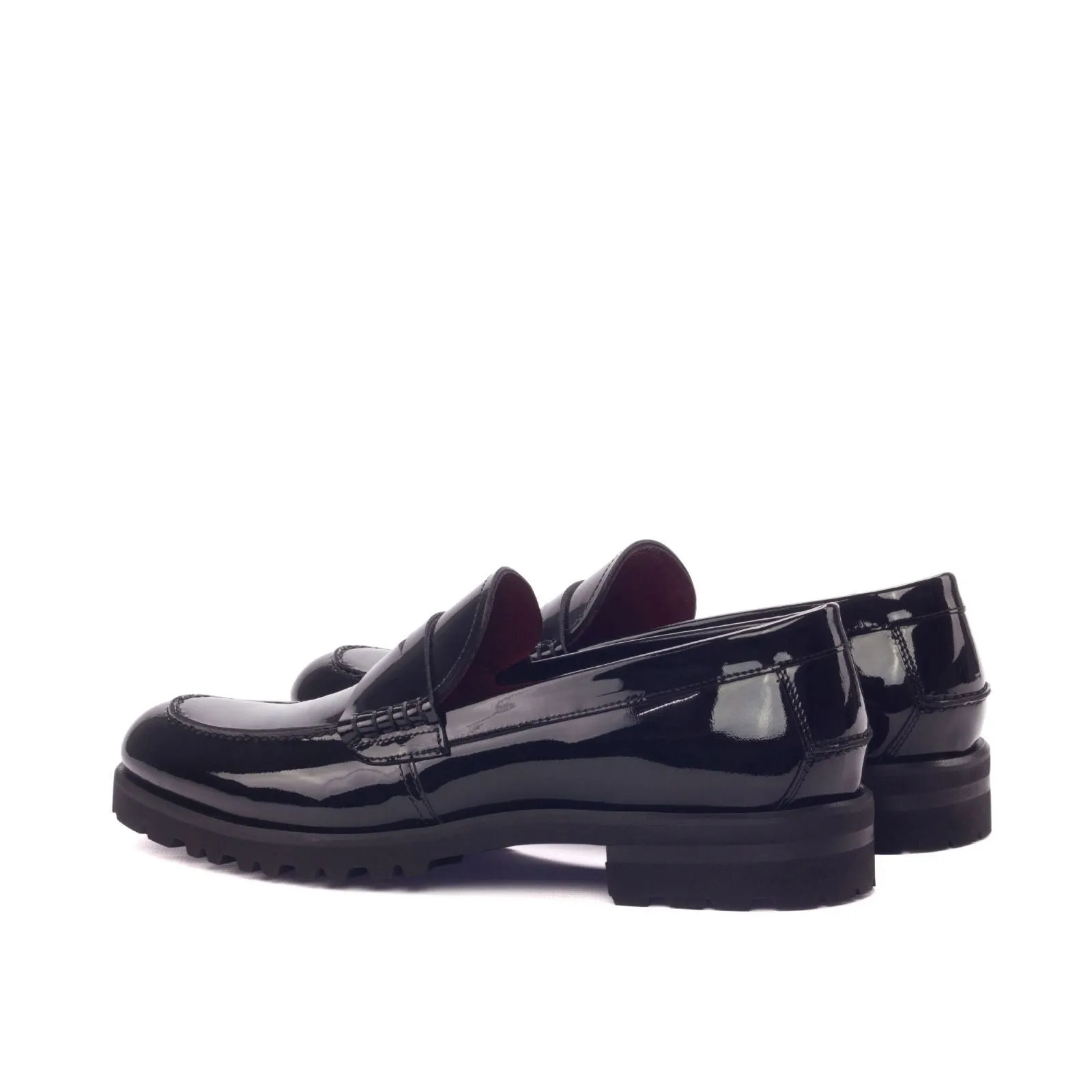 Ladies' Loafer-Patent, Black-Wholesale