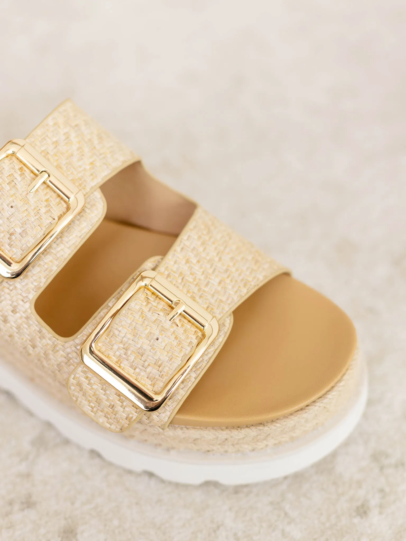 Madden Girl Mythical Flatbed Sandal