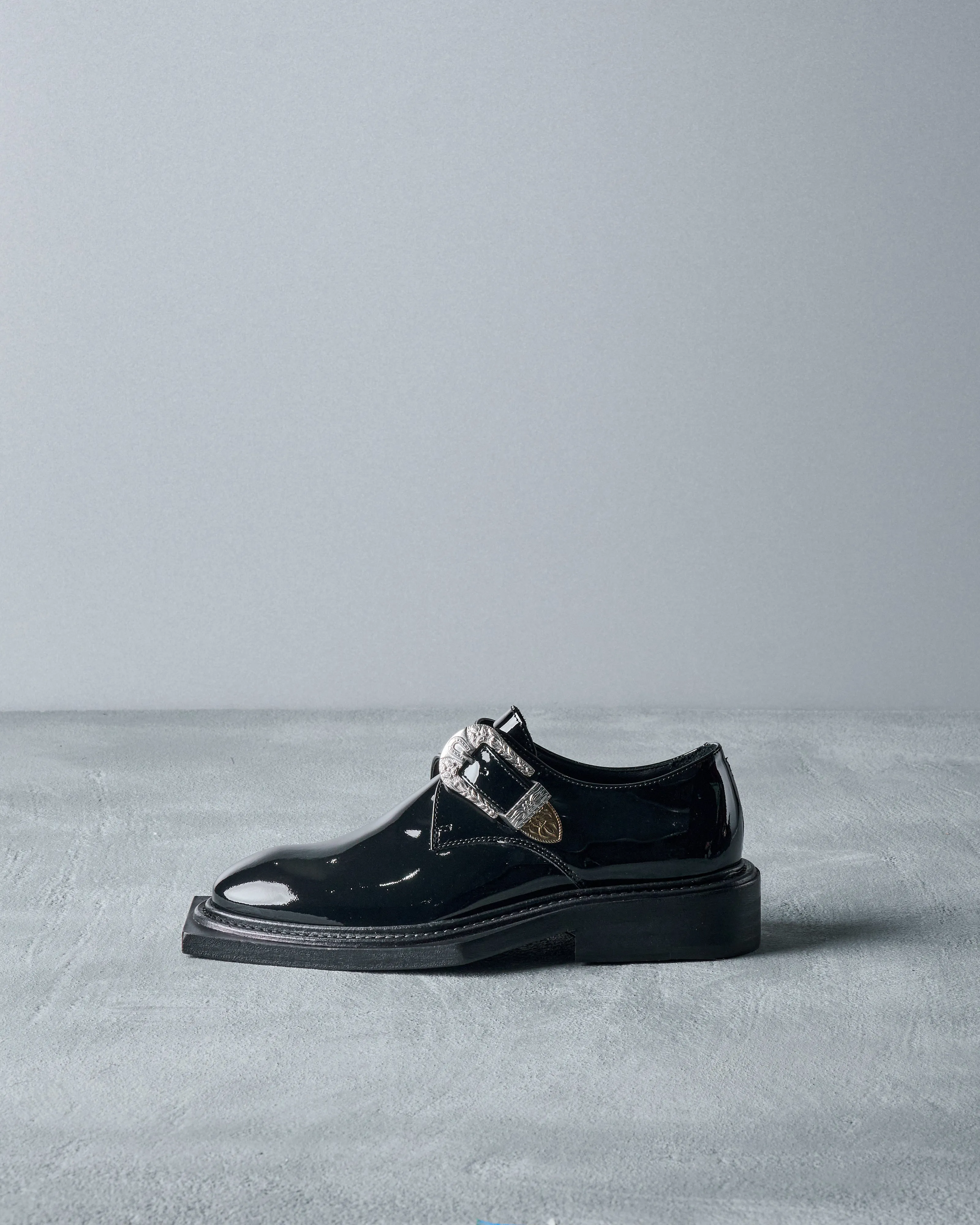 Martine Rose Patent shoom loafer