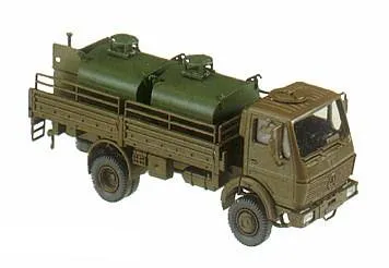 Mercedes 1017A Flatbed Truck w/ Fuel Supply Equipment Z-502