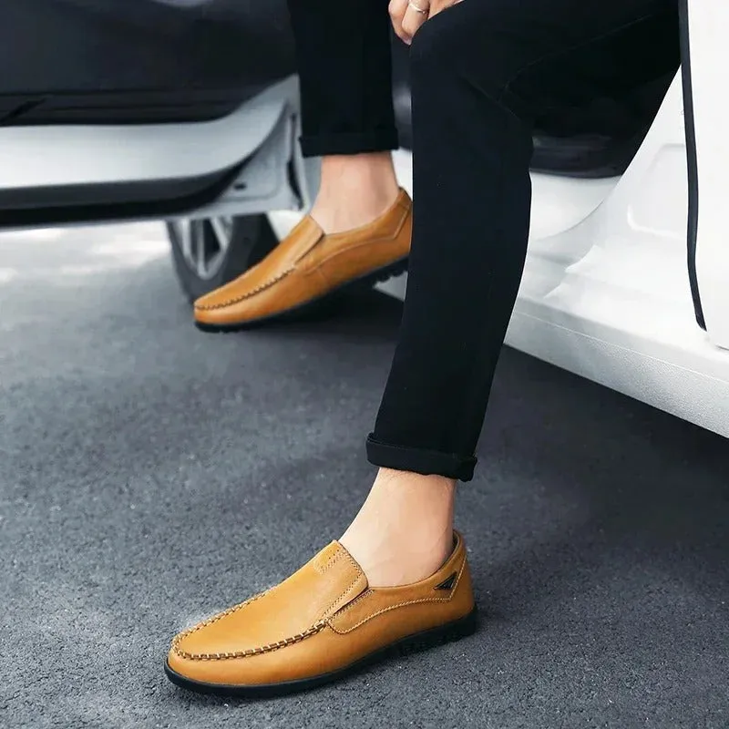 Riccardo Sorrentini Leather Loafers