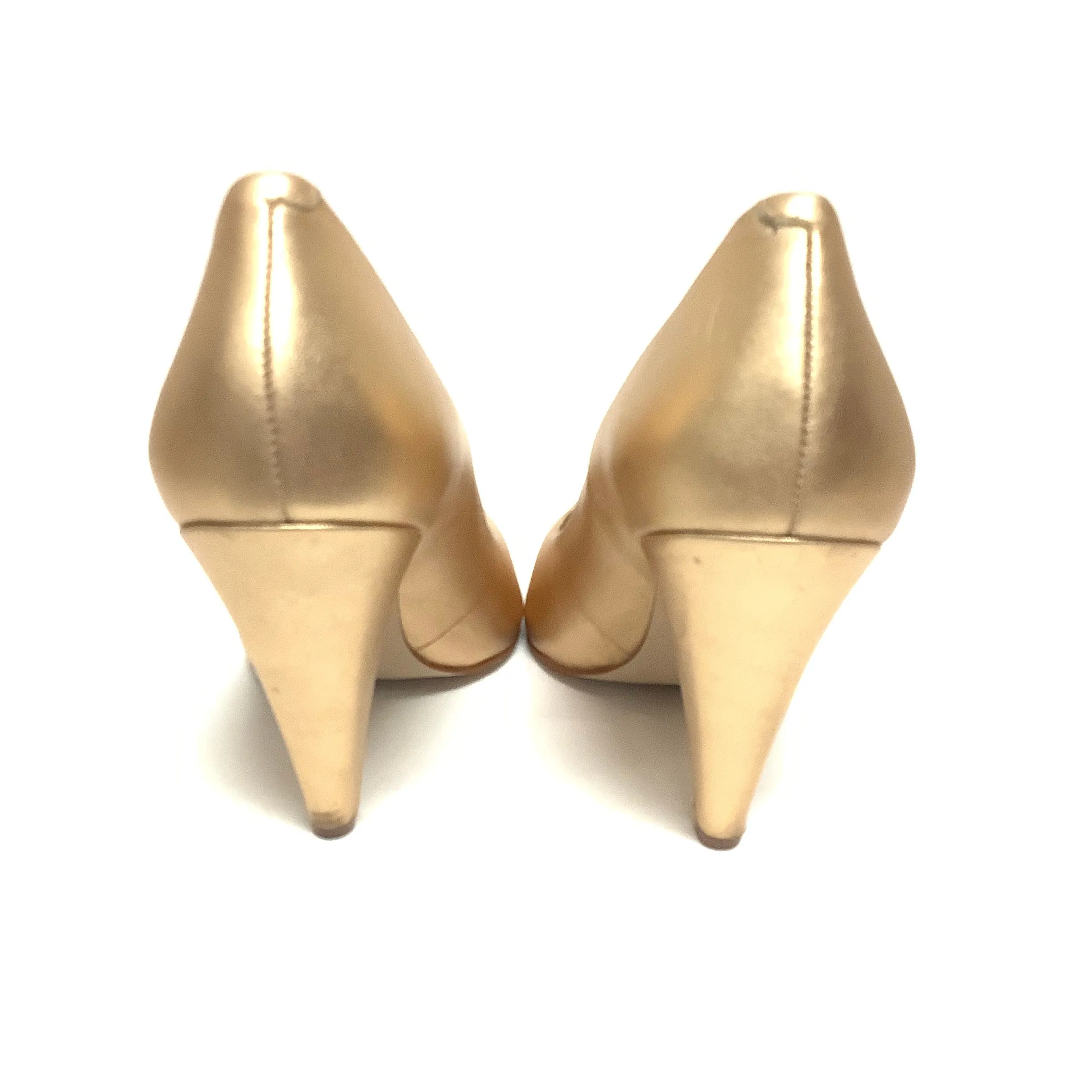 Steve Madden Gold Heels Size 9